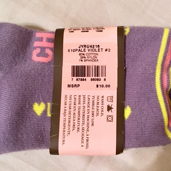 🔺SOLD🔻 ❤️CLEARANCE Juicy Couture Socks - Picture 3 of 3